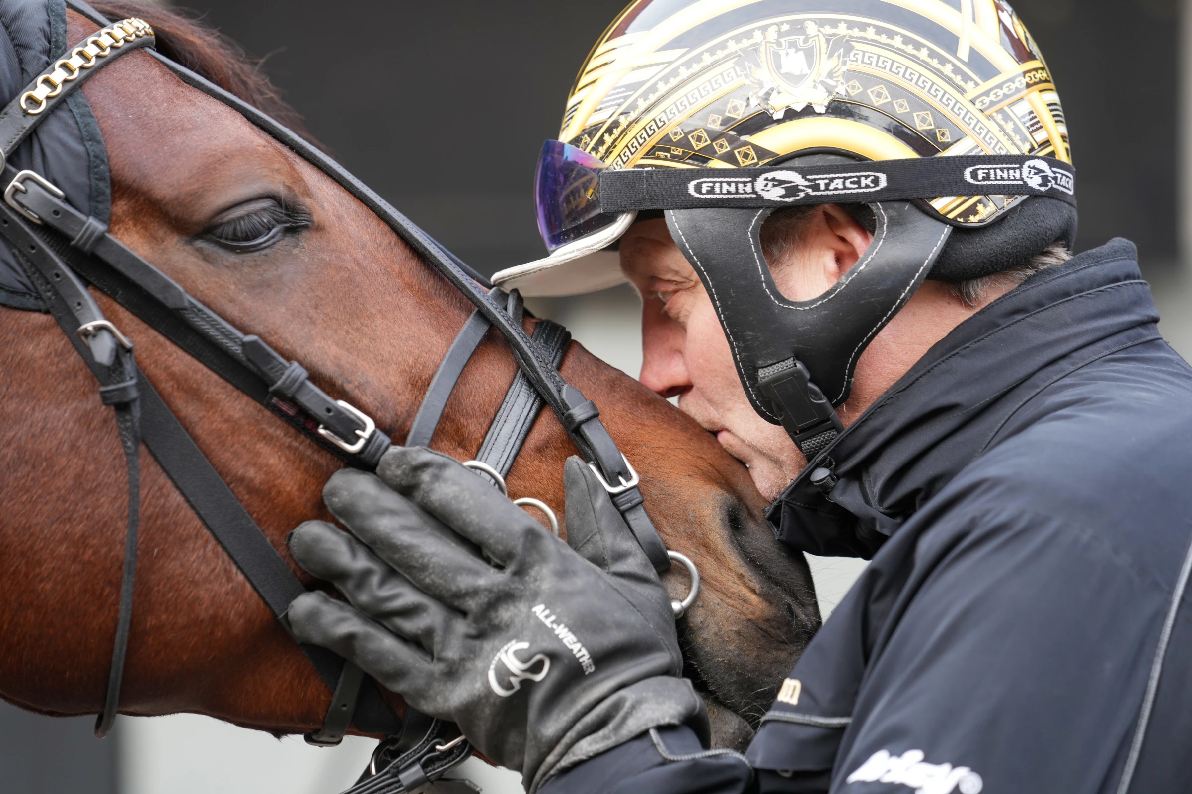 Håkan Arvidsson siktar på Frankrike i vinter med sin ögonsten San Moteur. Foto: LARS JAKOBSSON / TR Bild.