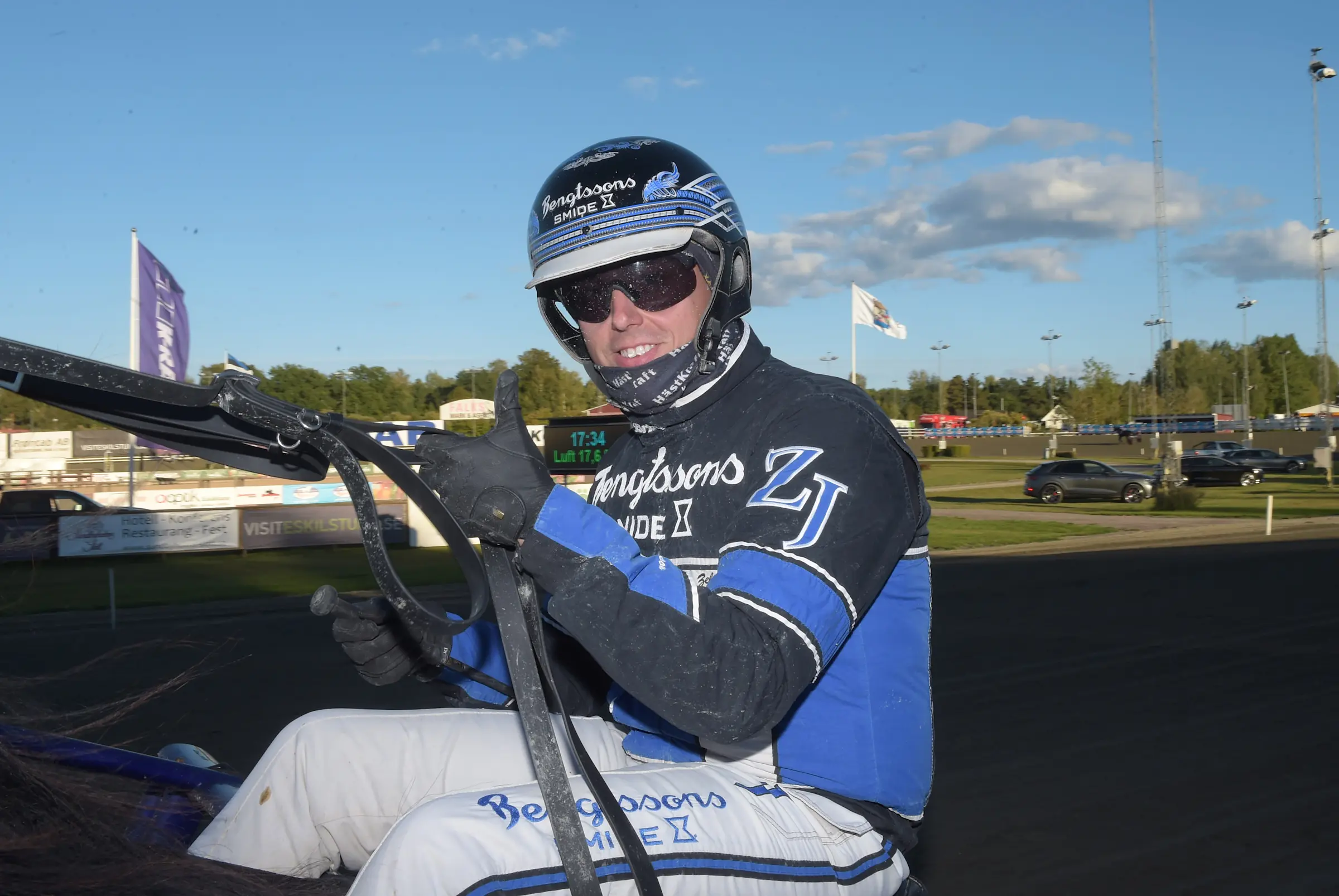 Zeb Jonasson tog hem E3-revanschen med Great Dry Wind. Foto: Lars Jakobsson, TR Bild