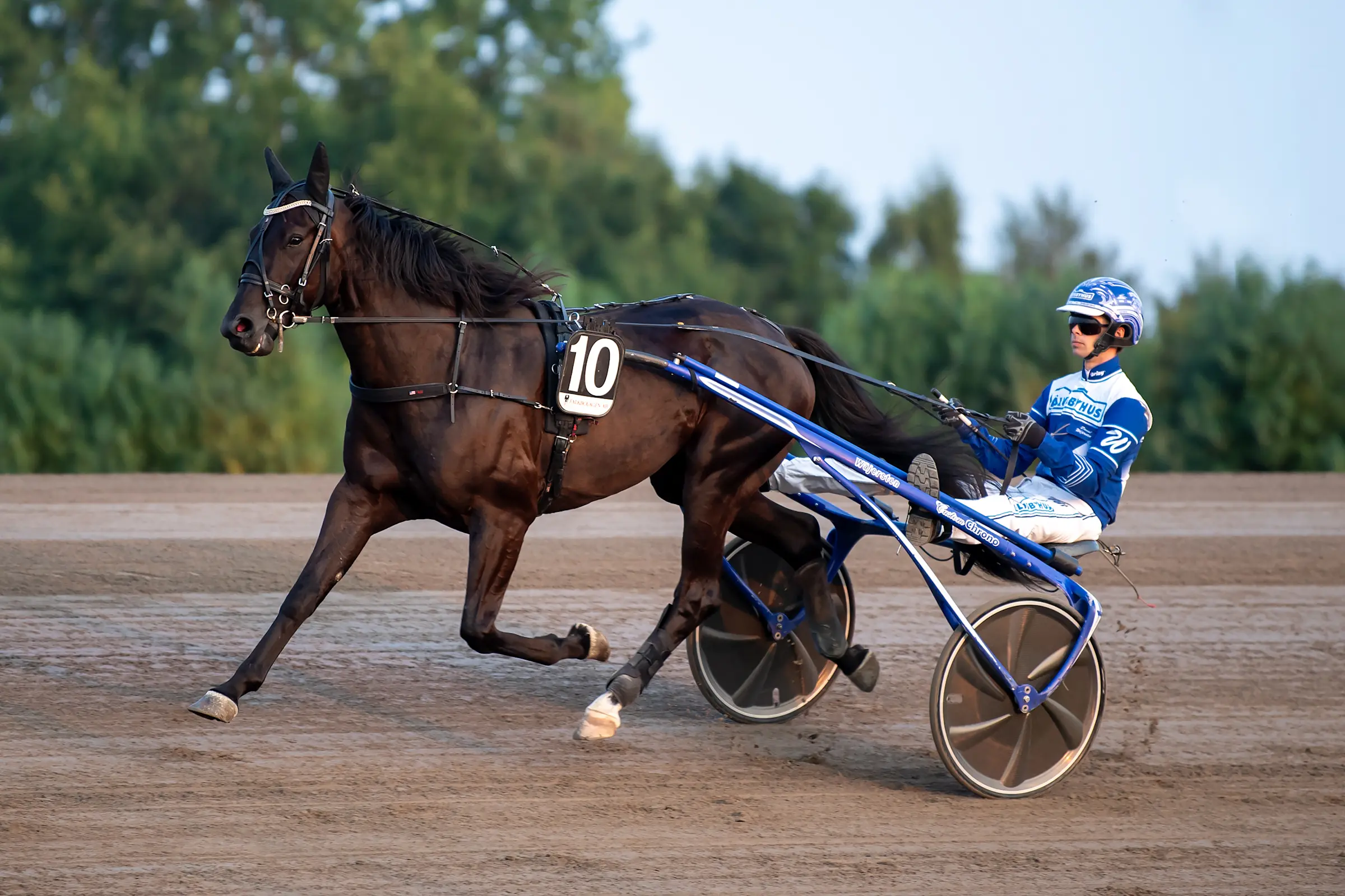 Daniel Wäjersten tog sin första tränar- och kuskseger för i år tillsammans med Competivo.